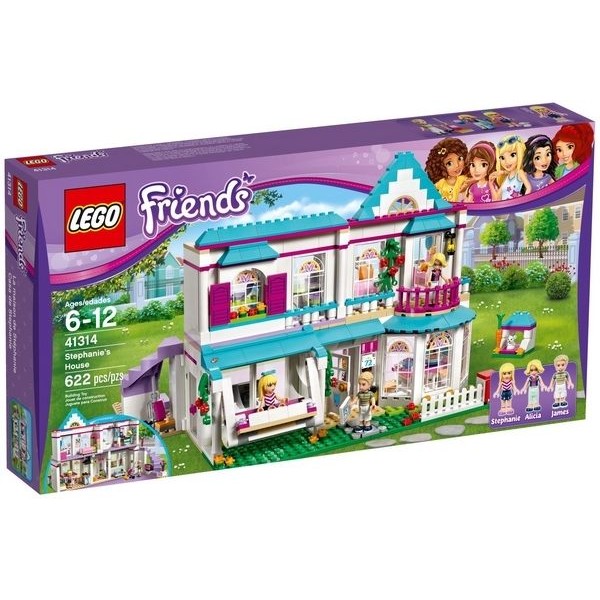 限宅配【積木樂園】 樂高 LEGO 41314 FRIENDS 斯蒂芬妮的家