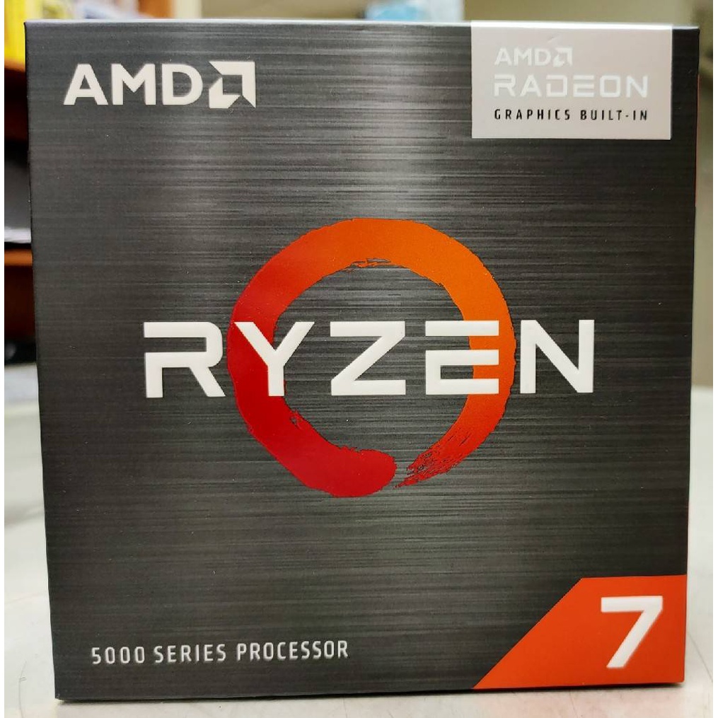 現貨 全新未拆 可刷卡 AMD Ryzen 7 R7 5700G 8核心 16執行緒 3.8Ghz ↑ 4.6GHz