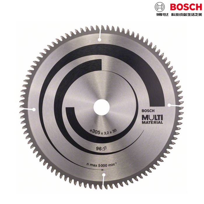 【含稅店】BOSCH博世多用途圓鋸片 鋁 305*30×3.2mm 96齒 角度切斷機 速度快 2608640453