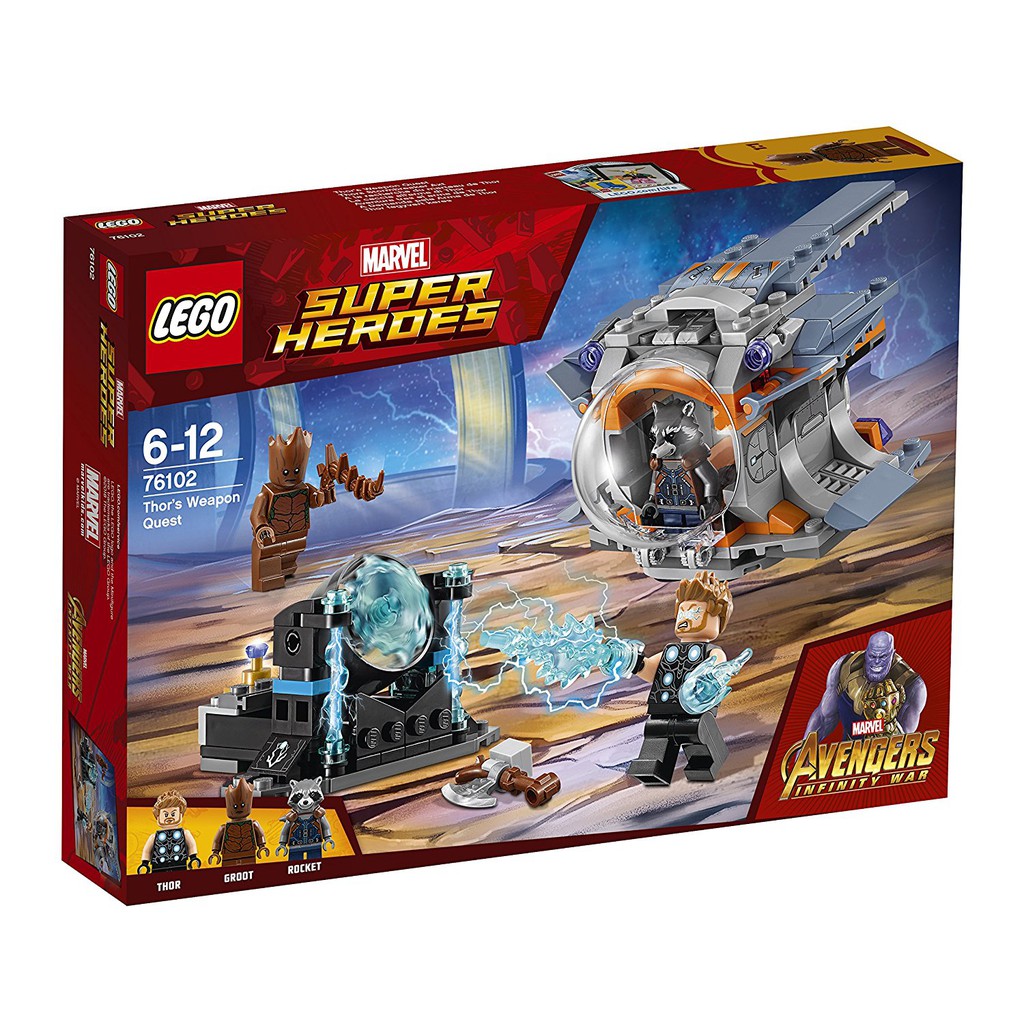 ||一直玩|| LEGO 76102 Thor’s Weapon Quest (Marvel)