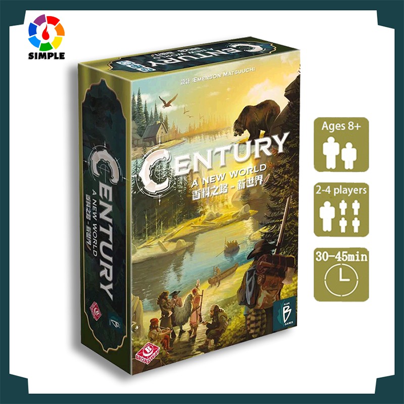 【桌遊志】香料之路3：新世界 Century策略聚會 中文版（已更换新包装）