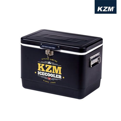 丹大戶外【KAZMI】黑爵士不鏽鋼行動冰箱29L 冰桶置物箱/保鮮桶/保冰/飲料桶 K6T3A014
