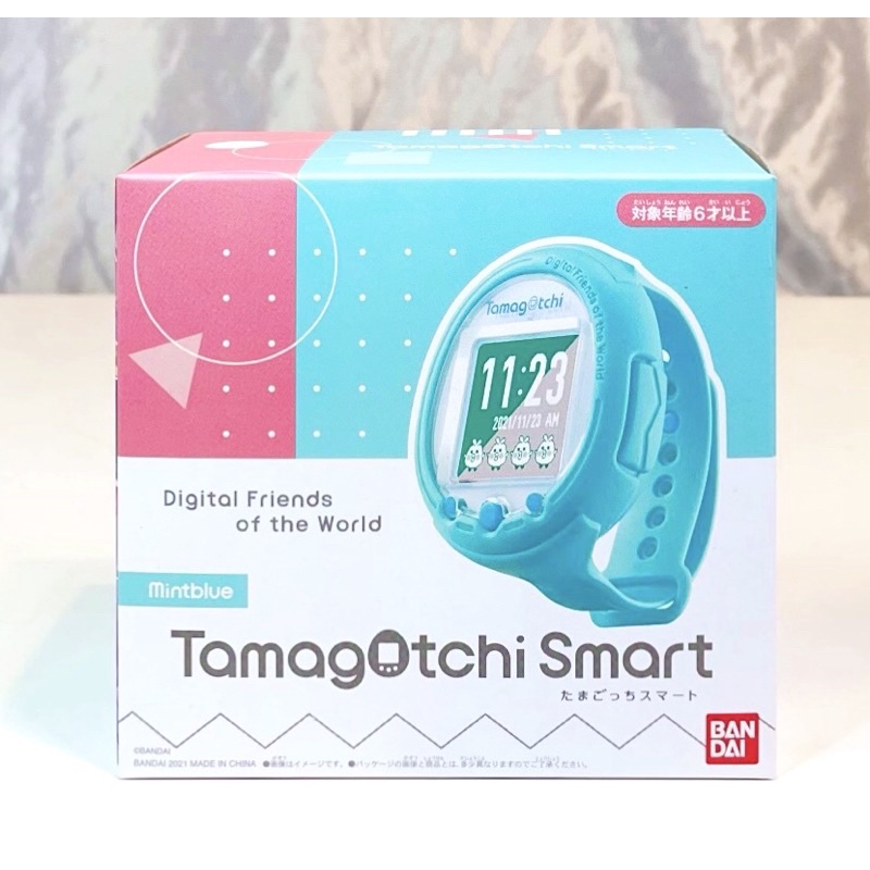 現貨日版 Tamagotchi Smart 塔麻可吉 手環 手錶 電子雞 蒂芬妮綠