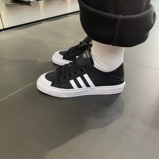 CHII】adidas Collapsible Nizza LO 黑色2WAY 懶人鞋GY0408 | 蝦皮購物