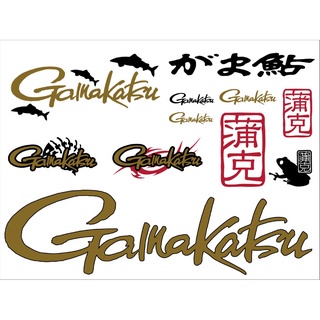 【釣具日本通】GAMAKATSU GM-2579 防水 抗UV貼紙 #磯釣 #裝飾小物 #轉印貼紙