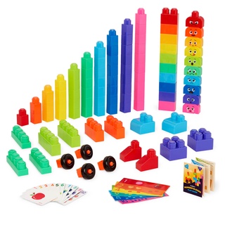 【美國B.Toys】堆彩虹積木村-聊育系列