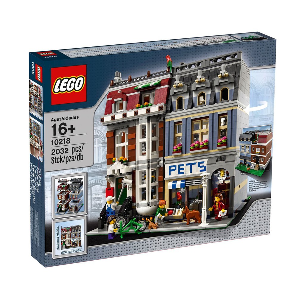 【ToyDreams】LEGO Creator Expert 街景 10218 寵物店 Pet Shop〈已絕版〉