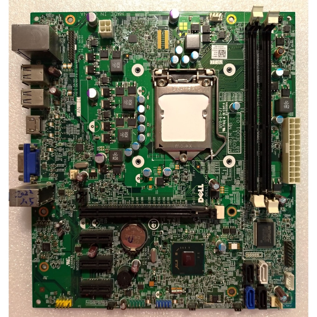 Dell 戴爾optiplex 3010 Mt主機板h61 Mih61r 無擋板 蝦皮購物