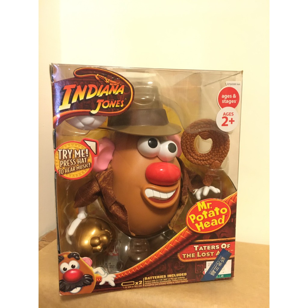 【全新】玩具總動員 蛋頭 蛋頭先生 印第安納 瓊斯 法櫃奇兵 Mr Potato Head Indiana Jones