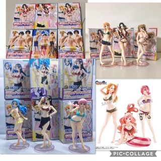《$uper Toys》全新 盒玩 扭蛋 航海王 海賊王 泳裝 gasha portraits 白星 羅賓 蕾貝卡 公仔