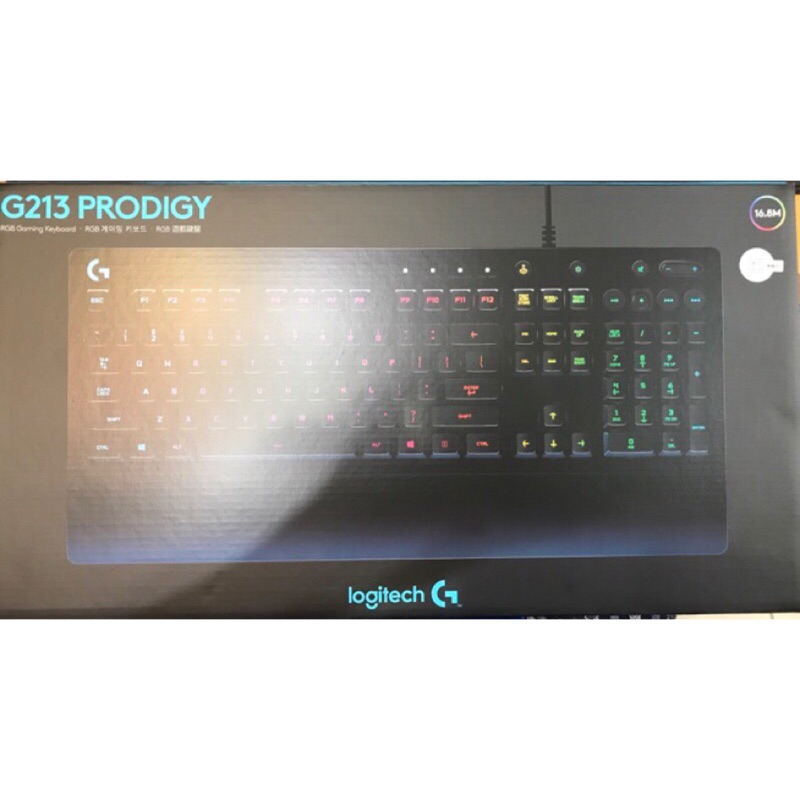 羅技 Logitech G213 PRODIGY RGB 遊戲鍵盤