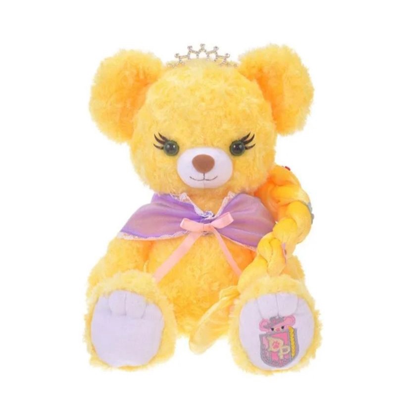 全新 日本迪士尼商店 大學熊長髮公主玩偶s號 樂佩公主玩偶 魔髪奇緣公仔擺飾 魔法奇緣unibear樂佩公主安撫絨毛娃娃