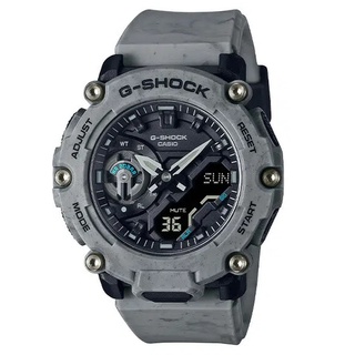 【KAPZZ】CASIO G SHOCK 荒野冒險 運動雙顯腕錶 GA-2200SL-8A