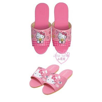 ♥小花花日本精品♥HelloKitty 桃紅粉紅兒童室內拖鞋鞋子親子鞋2款隨機 尺寸告知聊聊~8