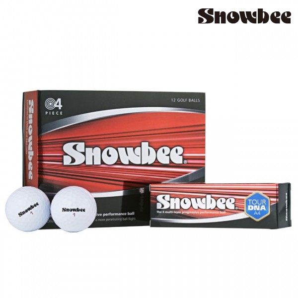 Snowbee Golf Tour DNA-A4 4層複合性能球 (高爾夫球 高球 最完美的的雙心雙殼設計)