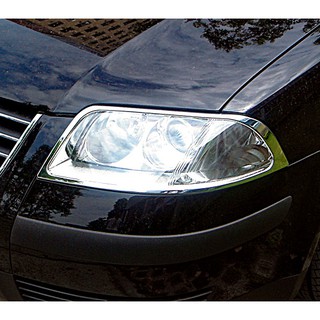 IDFR-ODE 汽車精品 VW 福斯 PASSAT 03-05 鍍鉻大燈框