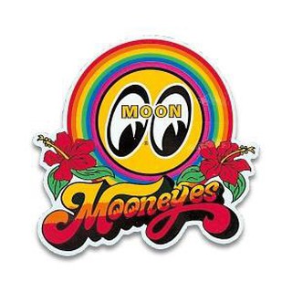 (I LOVE樂多)MOON Rainbow Decal 扶桑花貼紙[DM033]