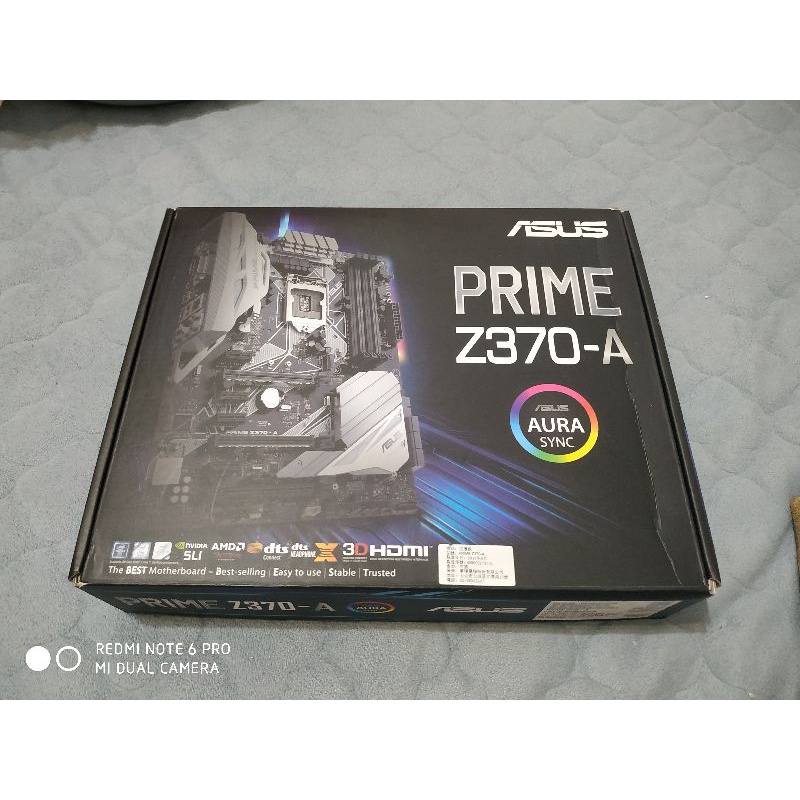 放在書櫃沒用過的 ASUS Prime Z370-A 主機板