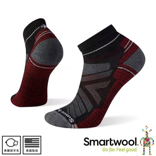 【SmartWool 美國 機能戶外全輕量減震低筒襪《炭黑色》】SW001611/運動襪/戶外襪/機能襪