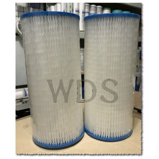 【WDS】10" 5u大胖摺疊濾心濾心(可重複清洗使用).適用於全戶過濾.地下水過濾.搭配大胖過濾器使用.濾博士可參考