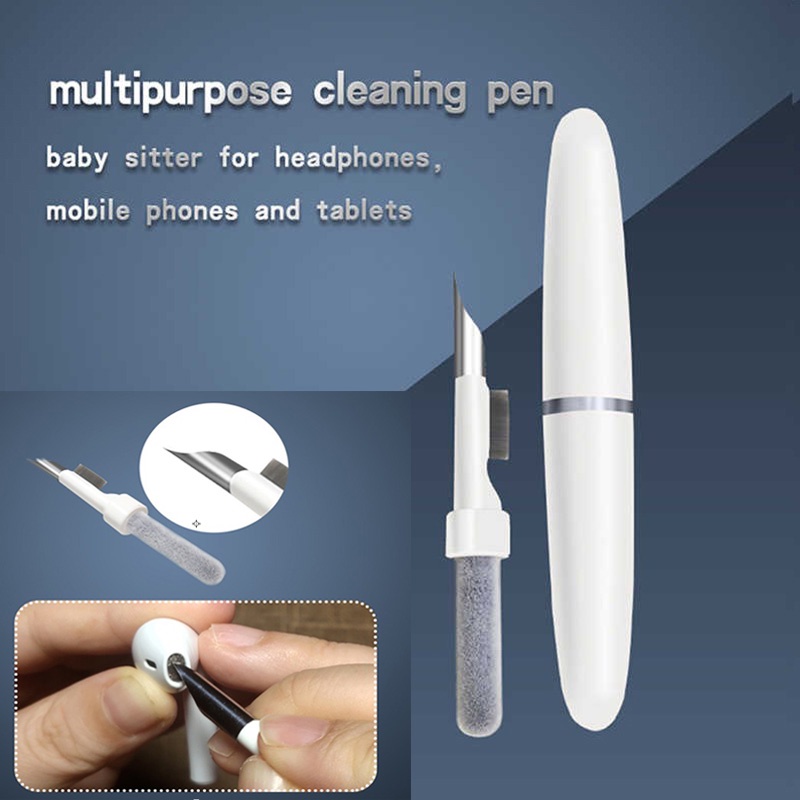 適用於 Airpods Pro 1 2 耳塞盒清潔刷藍牙耳機清潔工具的新升級 3 代清潔筆套件