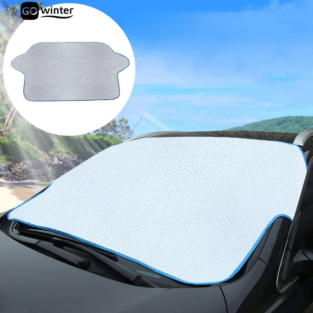 🔔 汽車擋風玻璃遮陽罩防護罩防紫外線鋁膜保護