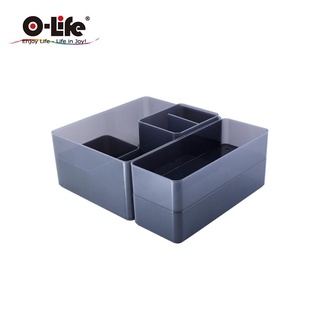 O-Life B-015置物整理收納盒/ 黑色款 eslite誠品