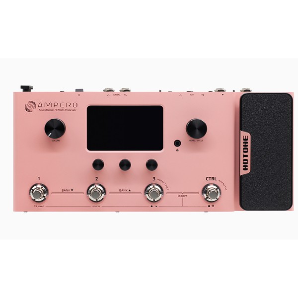 Hotone Ampero 限量粉紅色 綜合效果器 電吉他 電貝斯 綜合效果器 入門綜效