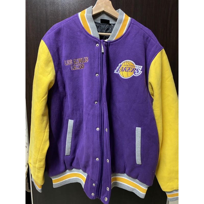 NBA 湖人棒球外套 2xL