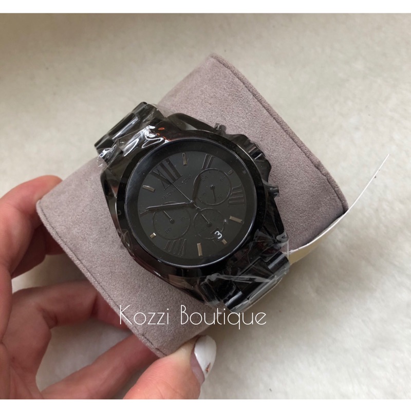 Michael Kors mk5550 mk6058 黑色 全黑 經典 羅馬 三眼 計時 手錶 MK