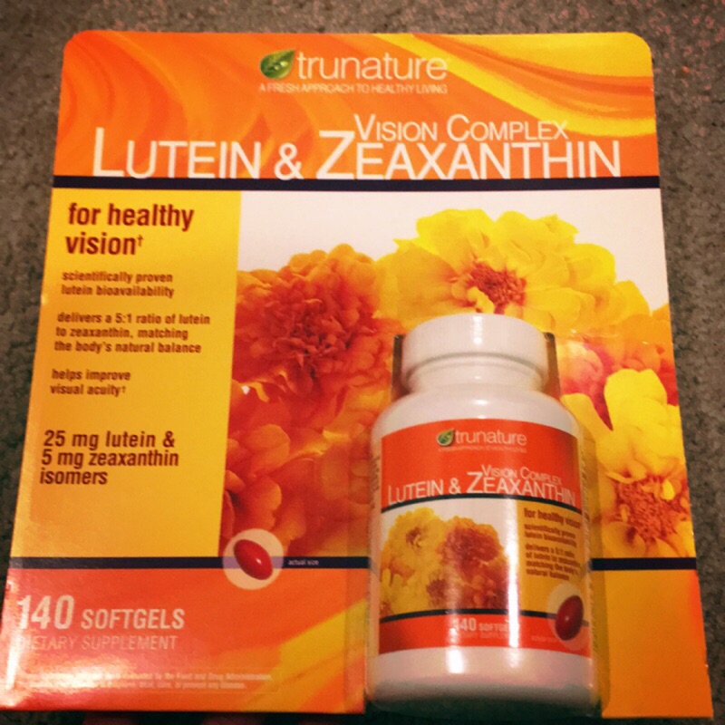 現貨✨全新trunature葉黃素140粒Vision Complex Lutein&amp;zeaxanthin