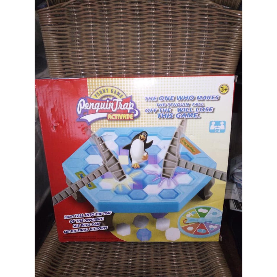 企鵝破冰 企鵝敲冰塊 拯救企鵝 企鵝敲冰磚 敲打企鵝 聚會 團康 桌遊 3363 親子玩具(盒高25CM)