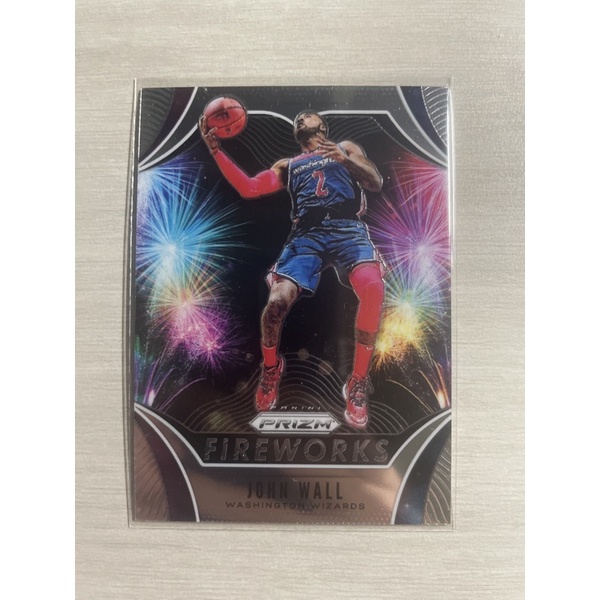 nba球員卡19-20 Prizm 特卡 Fire Works 煙火 John Wall