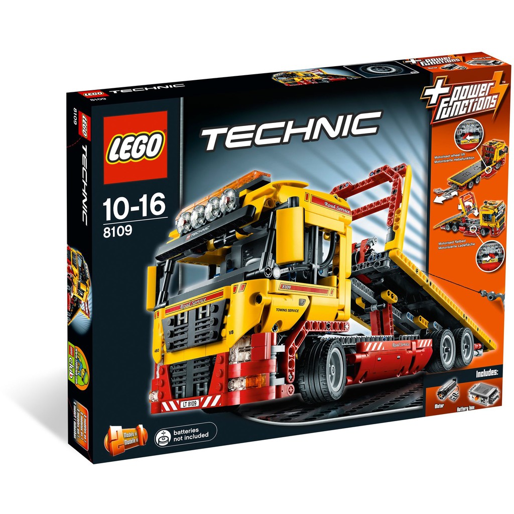 [正版] 絕版 樂高 LEGO 8109 科技 系列 平台 卡車 (全新未拆品) Flatbed Truck 平板 拖車