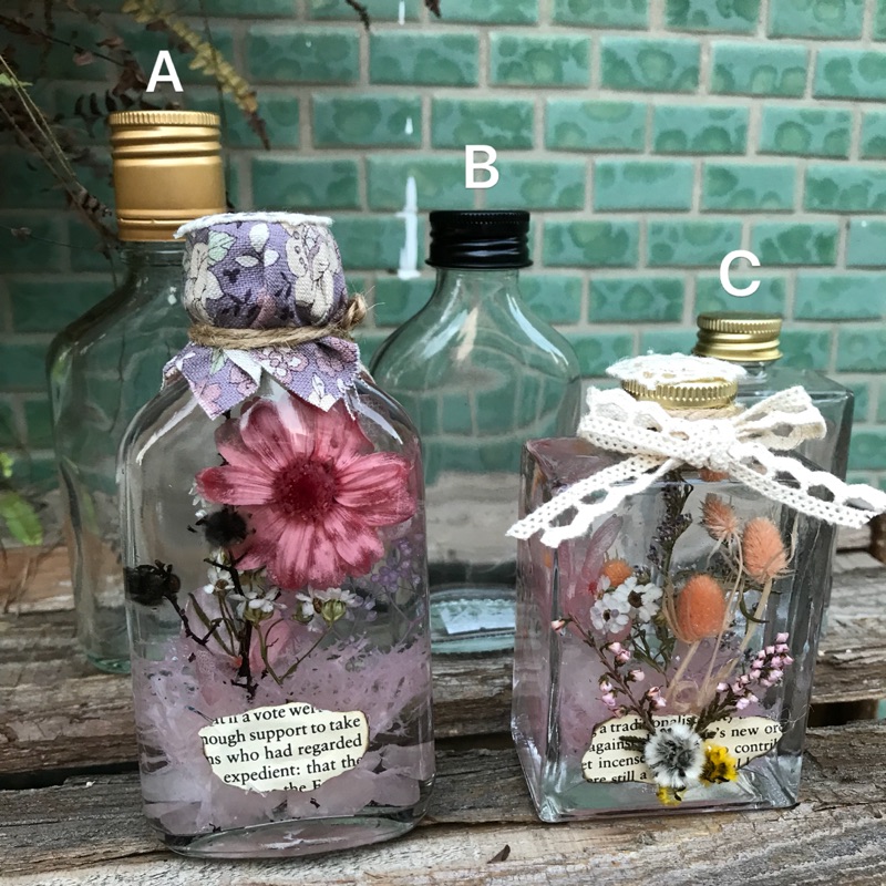 玻璃瓶 酒瓶 香水瓶 浮游花 單售空瓶 不含花材及浮游花液 超商有限重 一次勿超過13個 請務必參考完商品描述 蝦皮購物