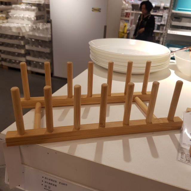 Ikea竹製置盤架 代購 蝦皮購物