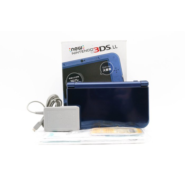 【高雄青蘋果3C】New Nintendo 3DS LL 藍 日規版 日機 二手電玩 二手掌上型遊戲機#40529