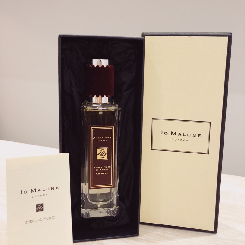 《Jo Malone》限量版-都鐸玫瑰與琥珀香水30ml/附盒、紙袋、緞帶