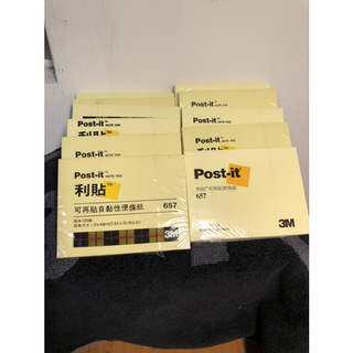 3M POST-IT 利貼 可再貼便條紙657
