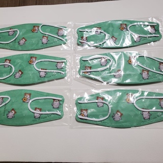 單片包 3D立體 經濟部工業局 智慧城鄉計畫 特製口罩6包，一包55元(剩5個)