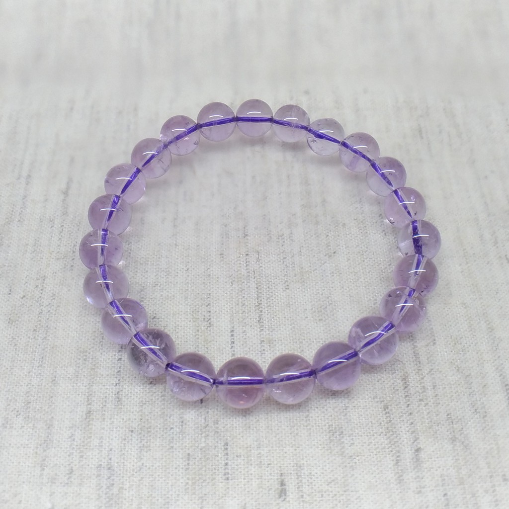 天然紫水晶手珠8mm(清料)