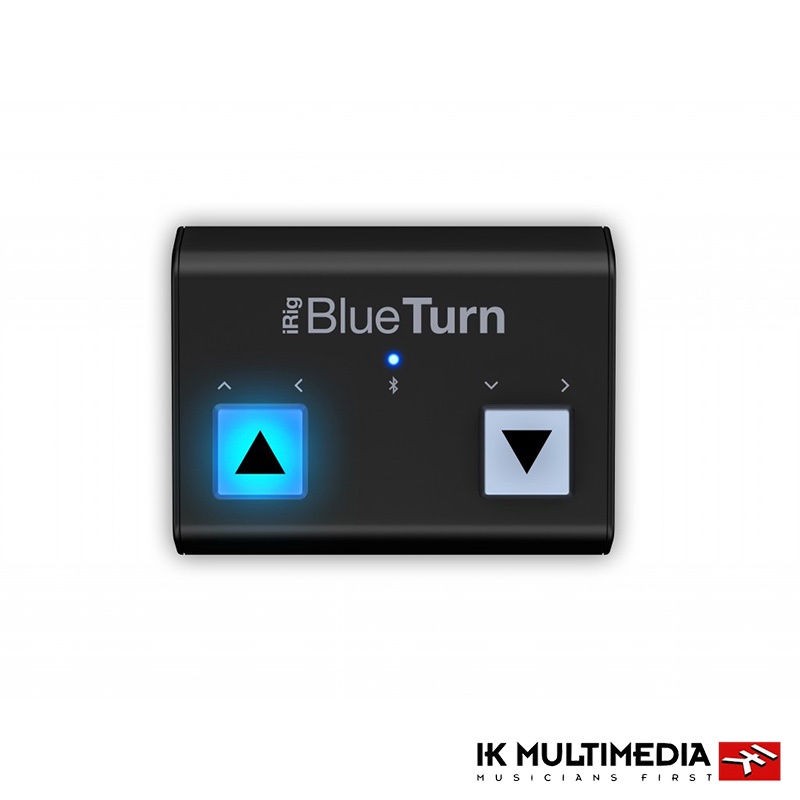 IK Multimedia iRig BlueTurn 控制踏板 腳踏翻譜 翻譜機【又昇樂器 . 音響】