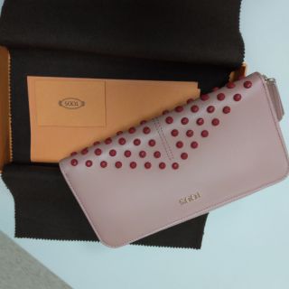 TODS 經典豆豆 長夾