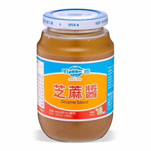 明德食品 經典芝麻醬460g 純素 不辣 官方直營 岡山豆瓣醬第一品牌