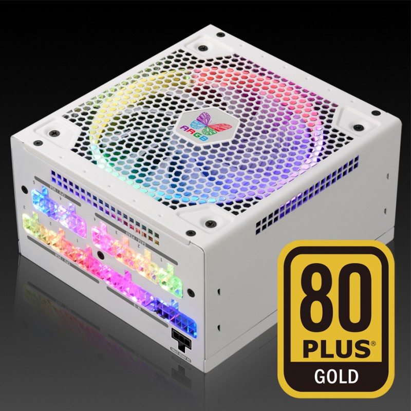 【超頻電腦】振華 LEADEX III ARGB Gold 750W 金牌全模組電源供應器(SF-750F14RG)