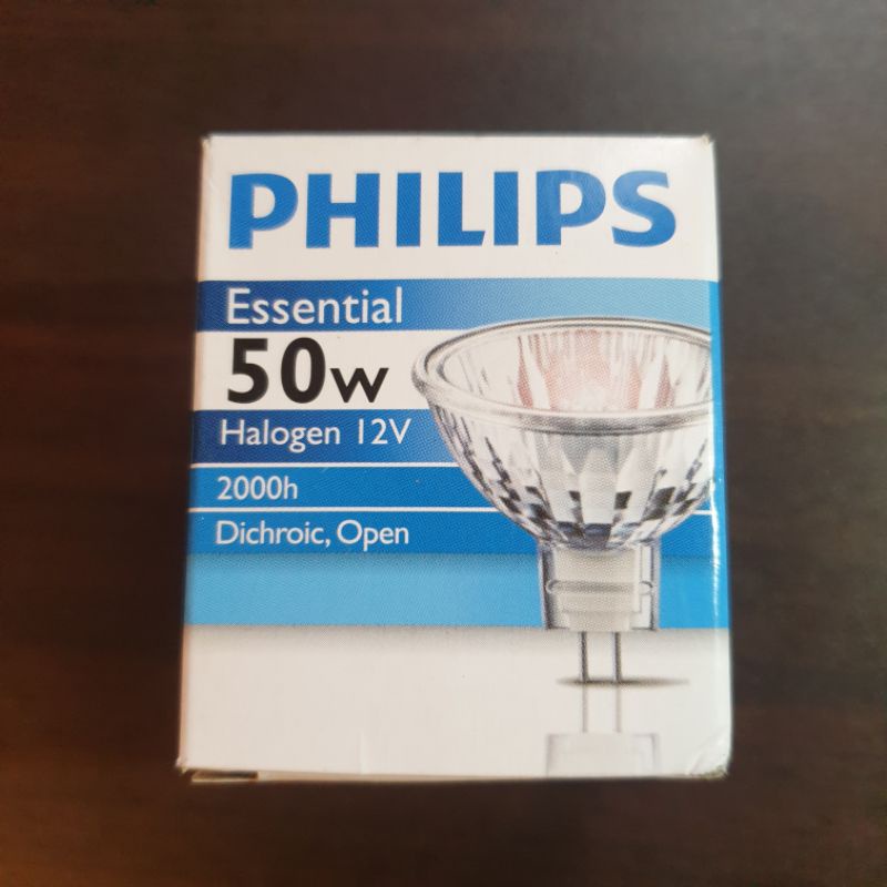 PHILIPS 飛利浦 12V / 50W 鹵素杯燈 黃光杯燈