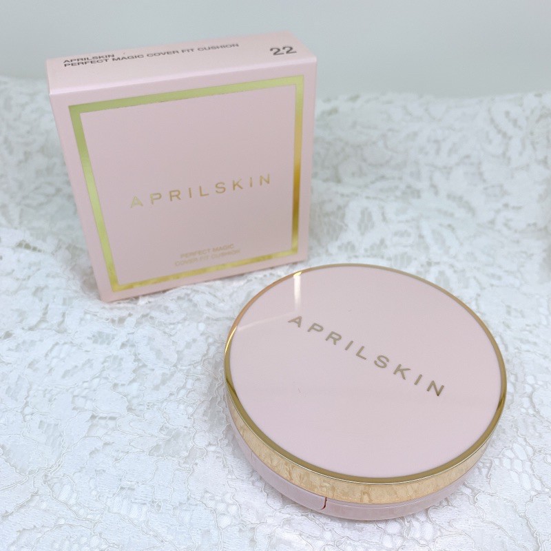 現貨 Aprilskin 至美遮瑕氣墊粉底霜2 0 13g 蝦皮購物