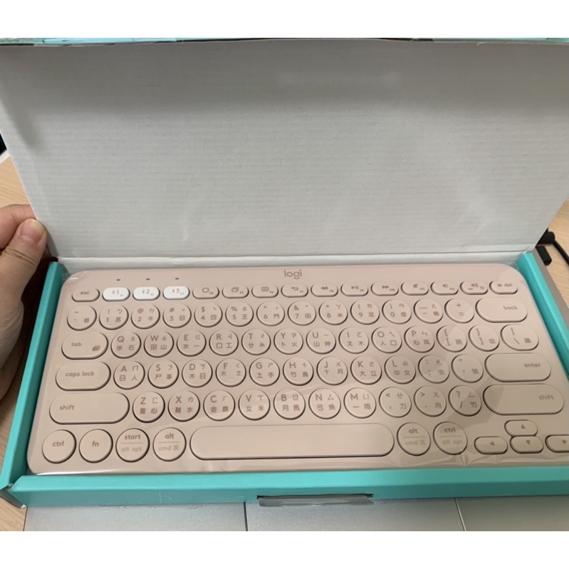 🛹羅技 無線藍芽鍵盤 K380 多工藍芽鍵盤 適用iPad+m350滑鼠