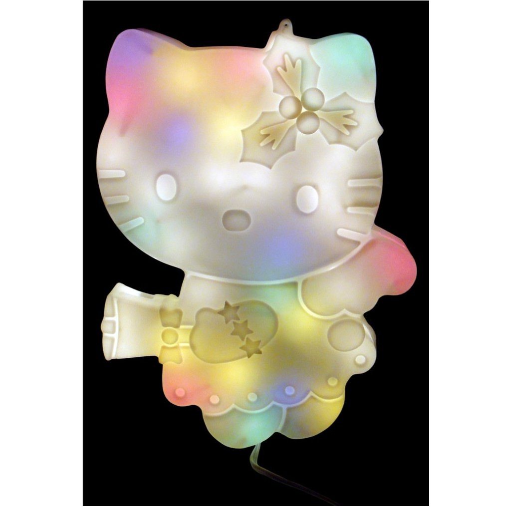 日本限定版~自行日本帶回，三麗鷗hello kitty掛燈 聖誕燈 壁燈 夜燈