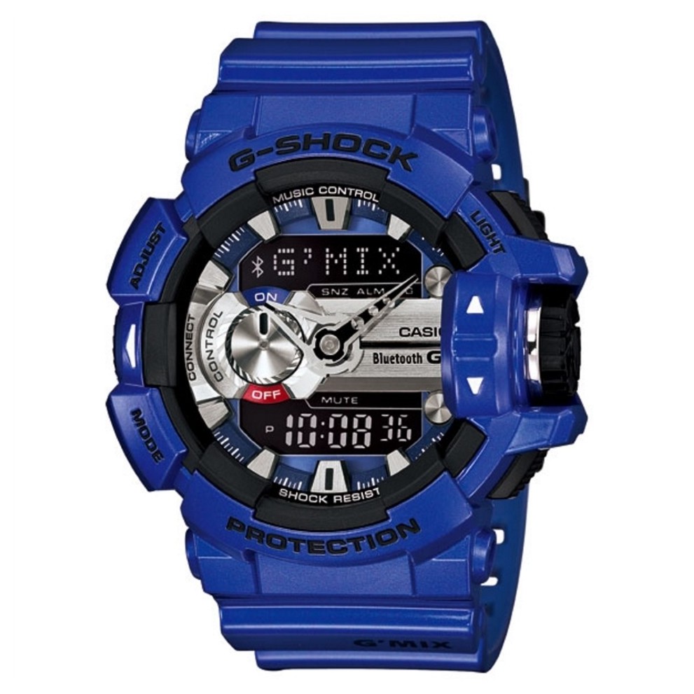 【CASIO】潮流經典大賞 G-SHOCK G'MIX GBA-400音樂控制系列 原廠公司貨